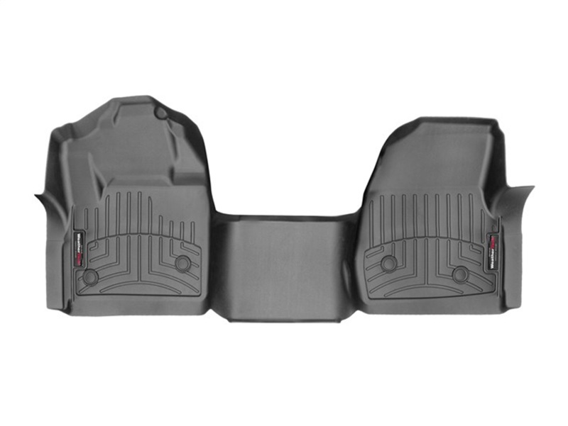 WeatherTech 2017+ Ford F-250/350/450/550 Front FloorLiner (Vinyl Floor/Regular Cab/Bench Seat) - Bk thumbnail 2