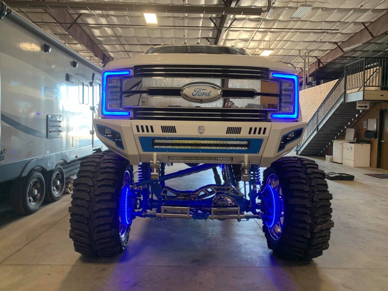 Oracle 17-19 Ford F-250/F-350 Superduty Headlight DRL Kit - ColorSHIFT w/ BC1 Controller