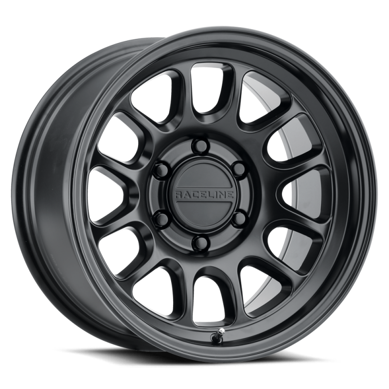 Raceline 958B Rogue 18X9in / 6X135 BP / 18mm Offset / 87.1mm Bore - Satin Black Wheel thumbnail 3
