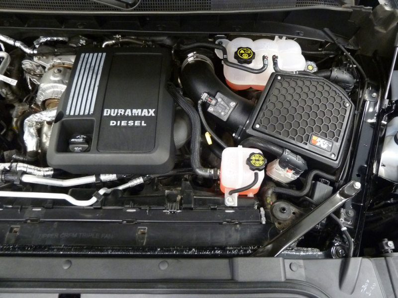 K&N 63 Series AirCharger Performance Intake 20-21 Chevrolet 1500 L6-3.0 DSL thumbnail 2