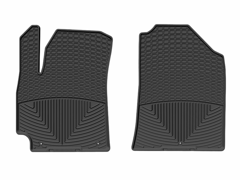 WT Rubber Mats - Front - Blk