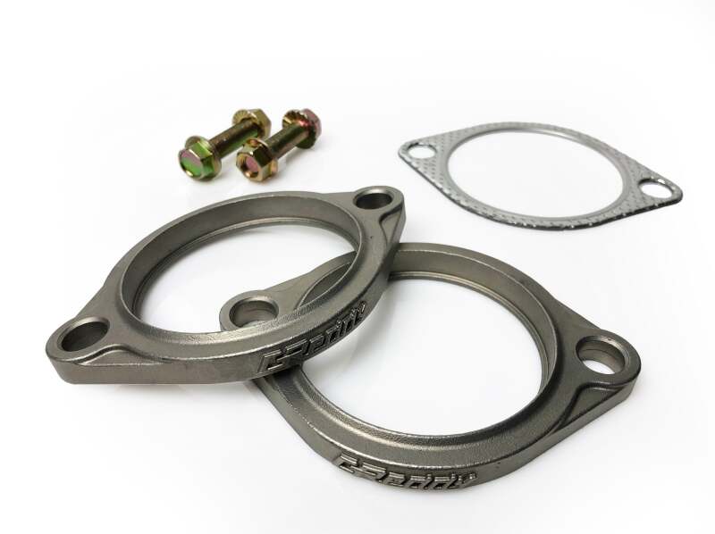 GReddy Cast SS 3in 2-Bolt Flange Set w/ Gasket thumbnail 2
