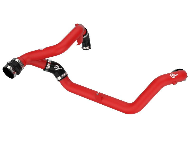 BladeRunner 2-1/4 IN Aluminum Hot Charge Pipe Red