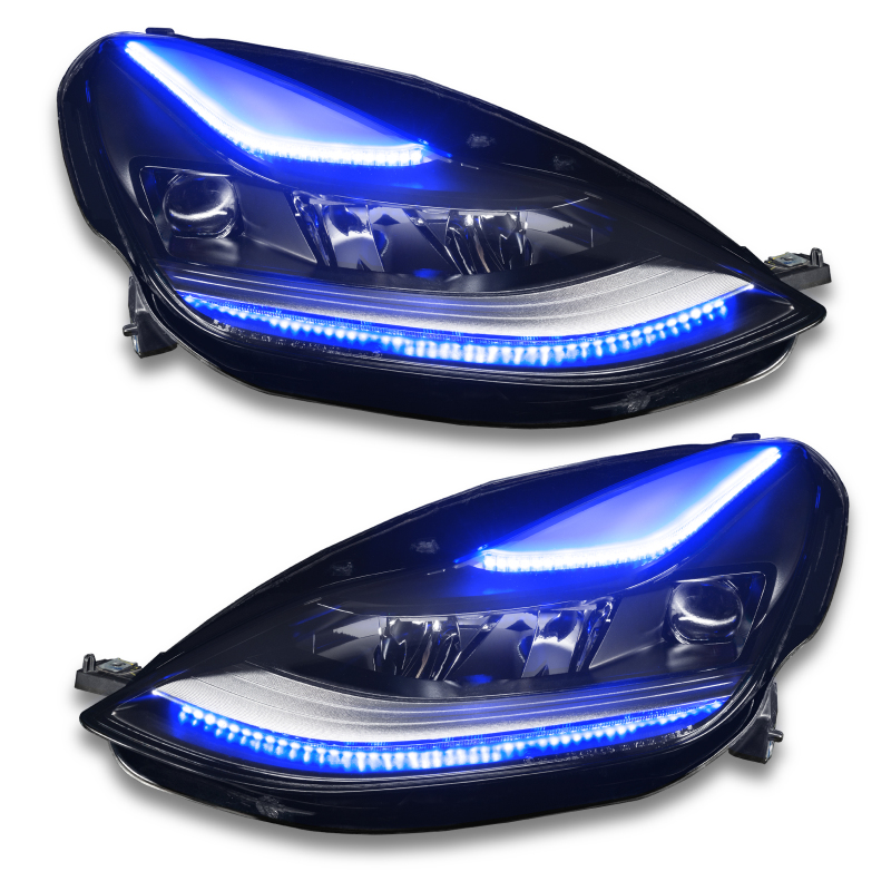 Oracle 2021+ Tesla Model 3 Dynamic ColorSHIFT Headlight DRL Upgrade Kit thumbnail 4