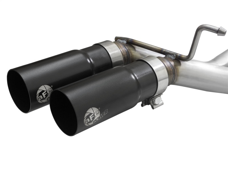 aFe Rebel Exhausts 3in SS Cat-Back 15-16 Ford F-150 EcoBoost V6 2.7/3.5L V8 5.0L w/ Black Tips thumbnail 8