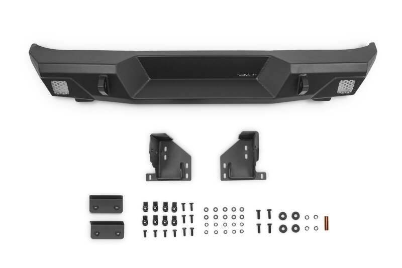 DV8 Offroad 07-18 Jeep Warngler JK Mid-Width Rear Bumper
