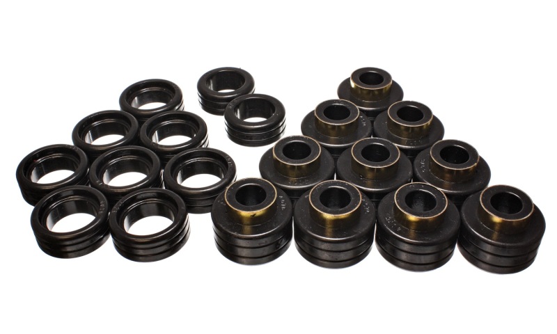 Energy Suspension 95-99 GM Tahoe/Yukon/Denali 2WD/4WD Black Body (Cab) Mount Set thumbnail 6