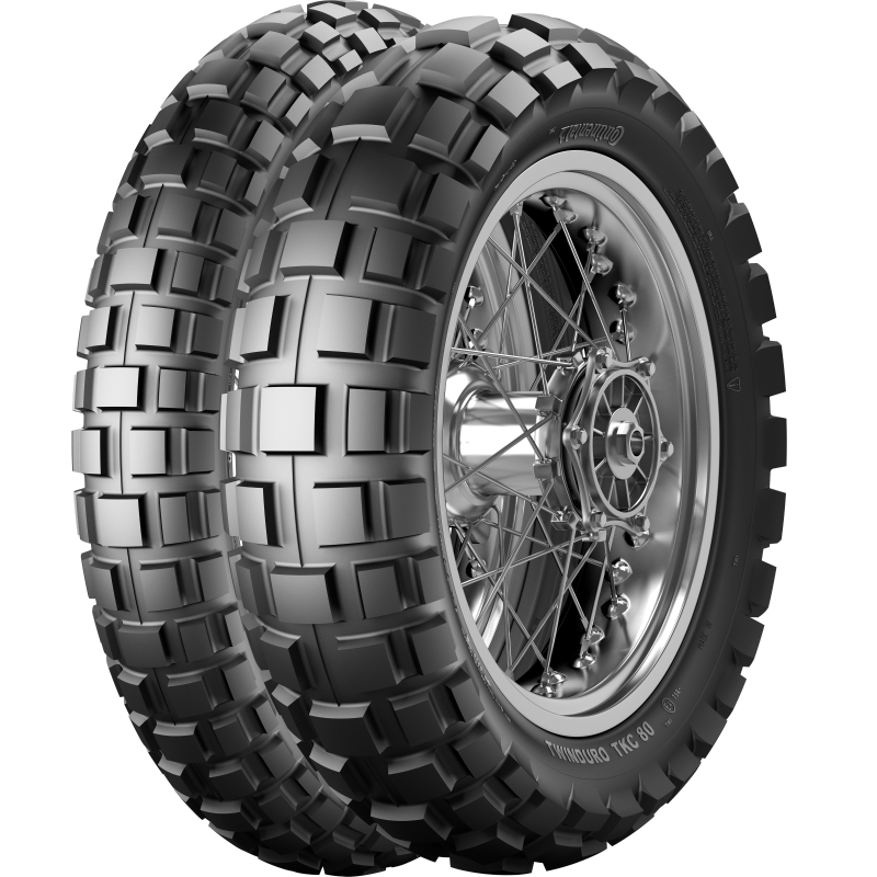 Continental TKC 80 Twinduro M+S - 120/70-19 M/C 60Q TL Front