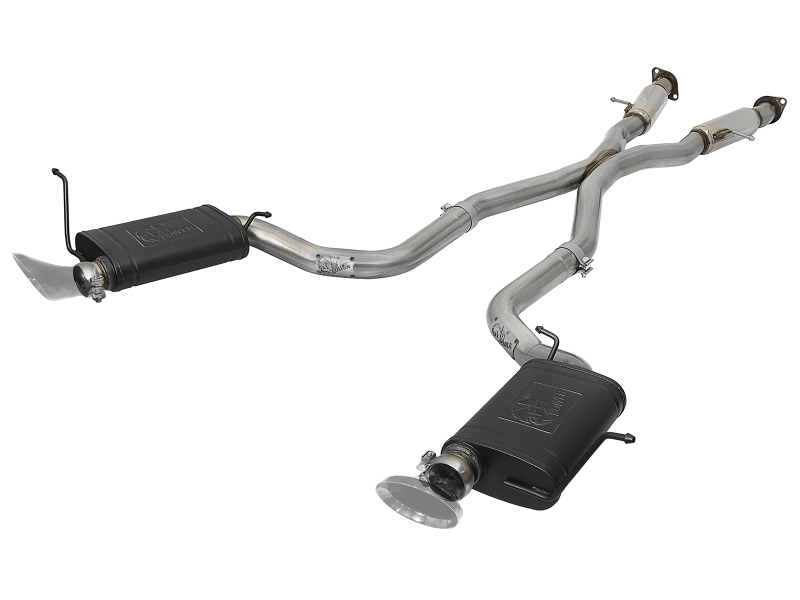 aFe MACH Force XP 12-17 Jeep Grand Cherokee WK2 SRT8 V8-6.4L 304SS Cat-Back Exhaust System thumbnail 2