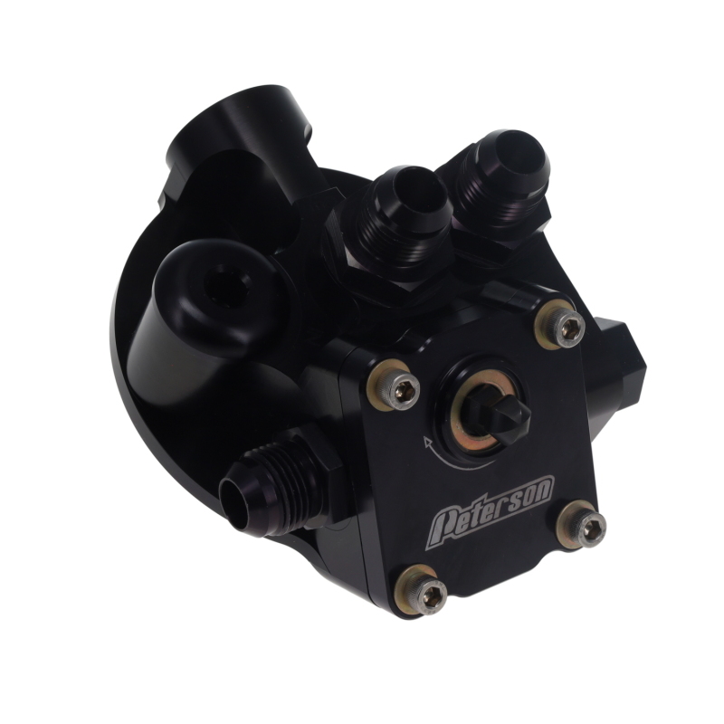 Peterson Fluid Systems Primer Filter Mount -10AN 1 1/2-16