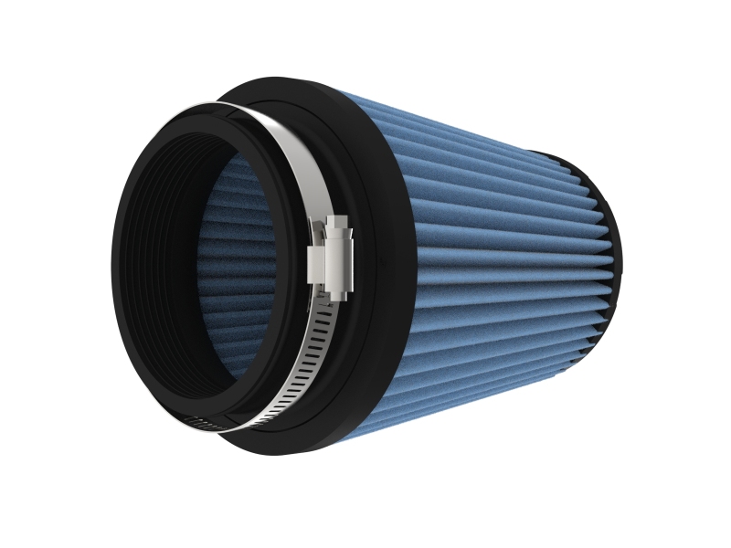 aFe POWER Universal Clamp-On Air Filter w/ D2 Dura-Dry Media - 4in F x 6in B x 4-3/4in T x 7in H