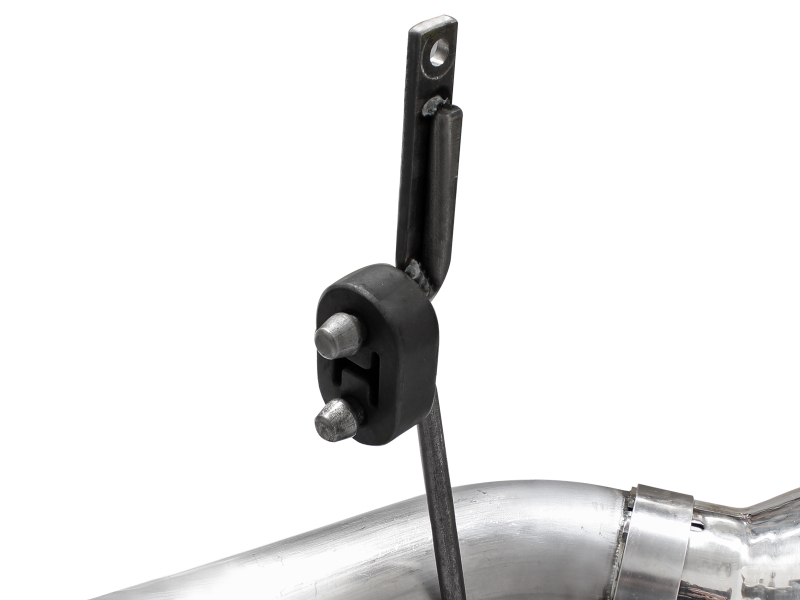 aFe Atlas Exhaust 4in DPF-Back Exhaust Aluminized Steel Polished Tip 11-14 ford Diesel Truck V8-6.7L thumbnail 9