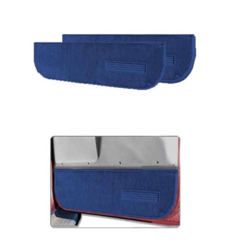 Lund 73-91 Chevy CK Crew Cab Pro-Line Full Flr. Replacement Carpet - Blue (4 Pc.) thumbnail 5