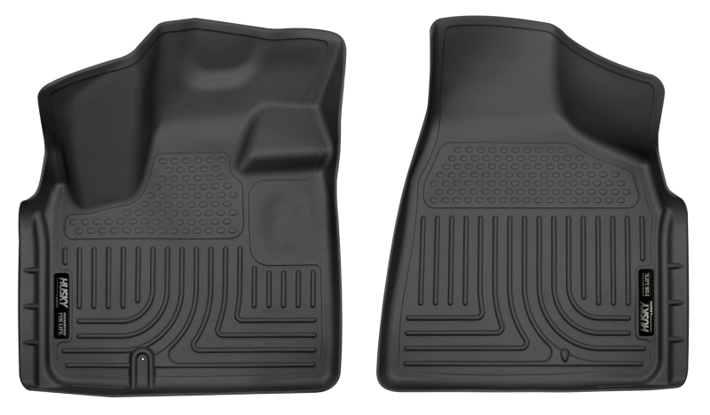 Husky Liners 08-12 Chrysler Town Country/Dodge Grand Caravan WeatherBeater Black Floor Liners thumbnail 7