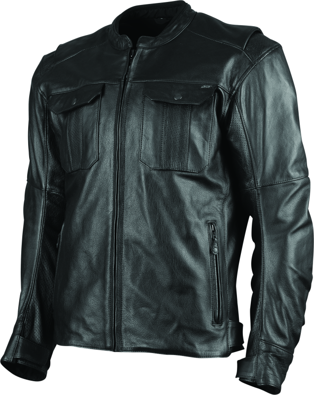 Speed and Strength Band of Brothers Leather Jacket Black - 2XL thumbnail 3