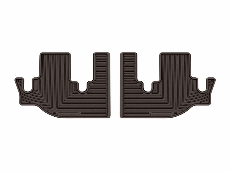 WT Rubber Mats - Rear - Cocoa