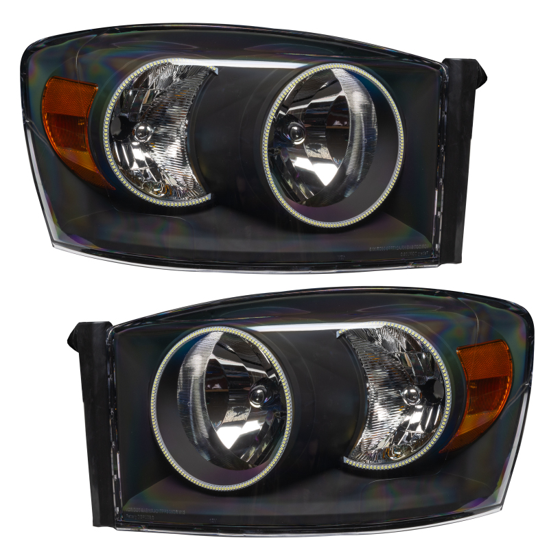 Oracle 07-08 Dodge Ram SMD HL - Black - ColorSHIFT thumbnail 2