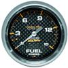 AutoMeter Gauge Fuel Pressure 2-5/8in. 15PSI Mech. Incl. Isolator Carbon Fiber thumbnail 8