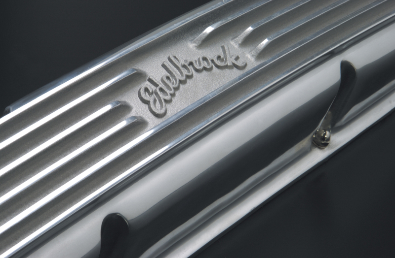 Edelbrock Valve Cover Classic Series Chevrolet 1959-1986 262-400 CI V8 Polshed thumbnail 8