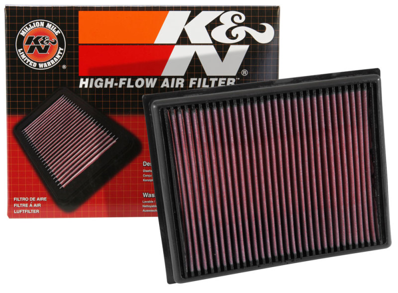 K&N Replacement Panel Air Filter Fiat 96-07 Palio/96-06 Siena/99-06 Strada/ 07-14 Renault Laguna III thumbnail 6