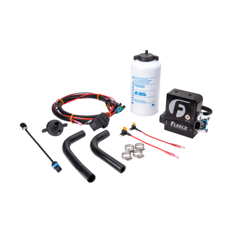 Fleece Performance 11-16 GM 2500/3500 Duramax Auxiliary Heated Fuel Filter Kit thumbnail 2