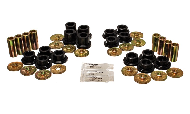 Energy Suspension 92-02 Dodge Viper Black Rear Control Arm Bushing Set thumbnail 6