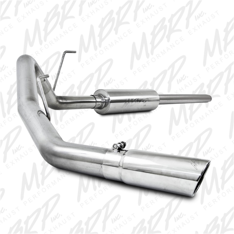 MBRP 2004-2008 Ford F150 EC/CC-SB Cat Back Single Side thumbnail 2