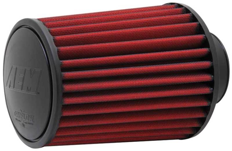 AEM 2.75in Flange ID x 6.25in Base OD x 7in H Dryflow Conical Air Filter thumbnail 2