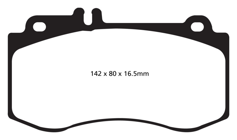 EBC S12 Brake Pad and Rotor Kit (1x ebcDP31857C, 1x ebcRK1954XD) thumbnail 2