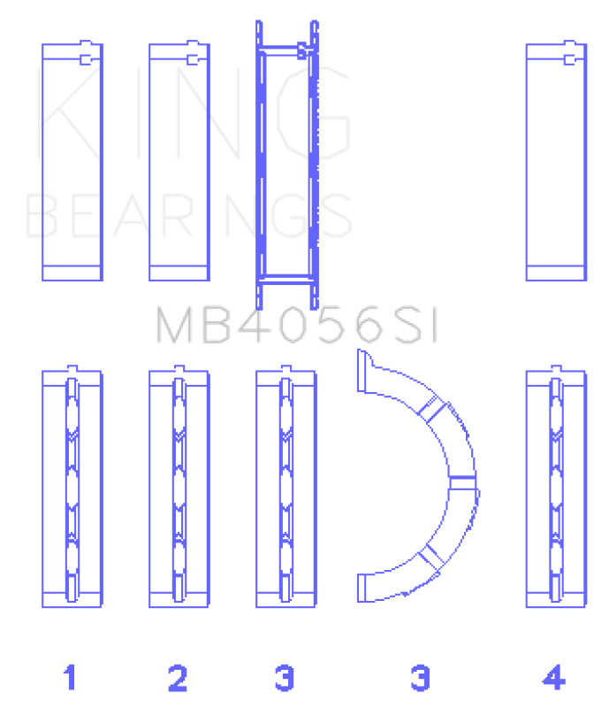 KING Main Bearings