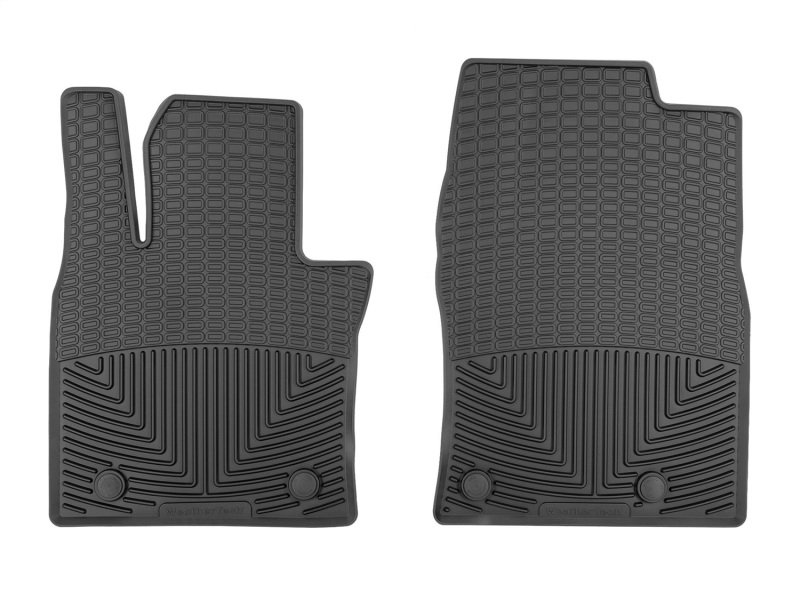 WT Rubber Mats - Front - Blk