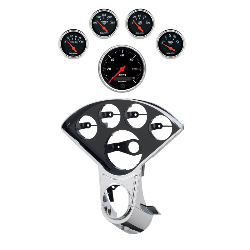 AM Designer Black Gauges