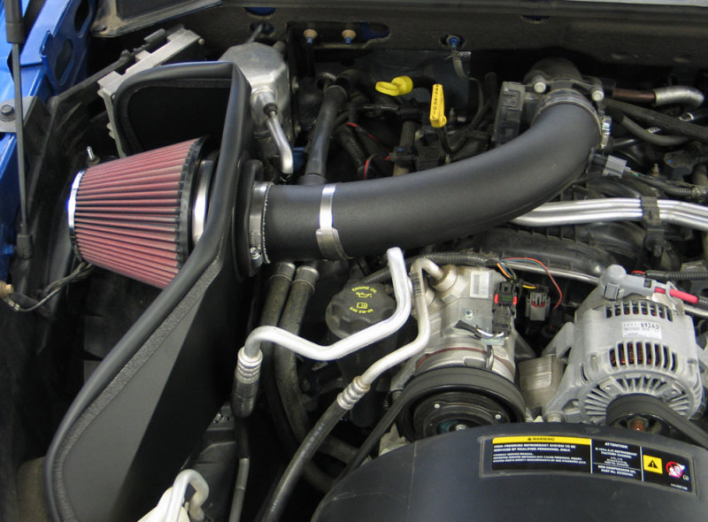 K&N 07-08 Dodge Dakota 3.7L V6 / 07-08 Mitsubishi Raider 3.7L V6 Performance Intake Kit thumbnail 6