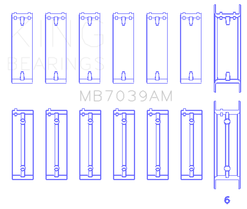 KING Main Bearings
