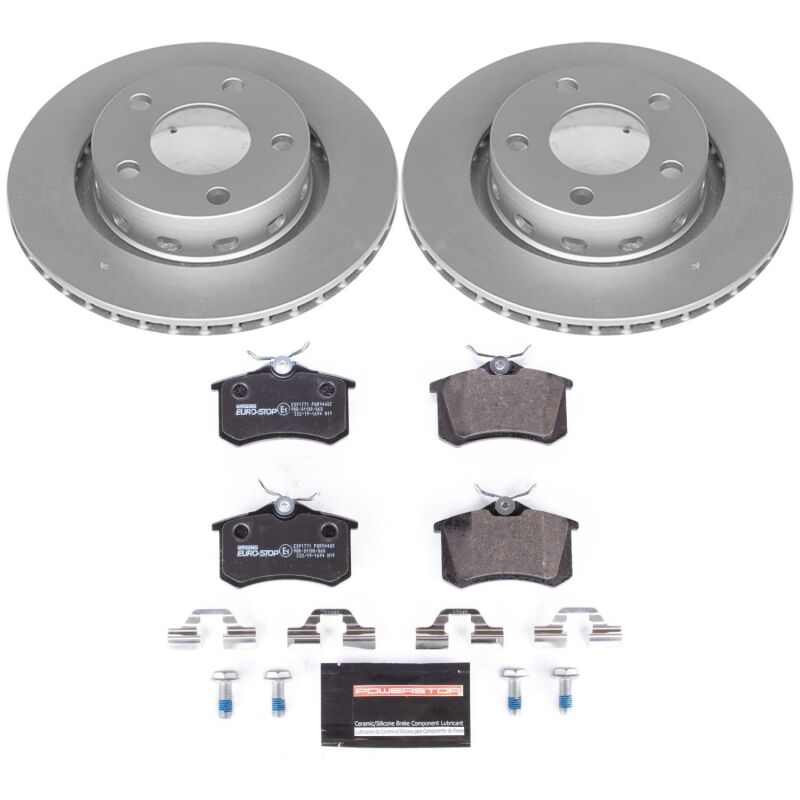 Power Stop 02-04 Audi S6 Front & Rear Euro-Stop Brake Kit (1x psbESK948, 1x psbESK4844) thumbnail 4