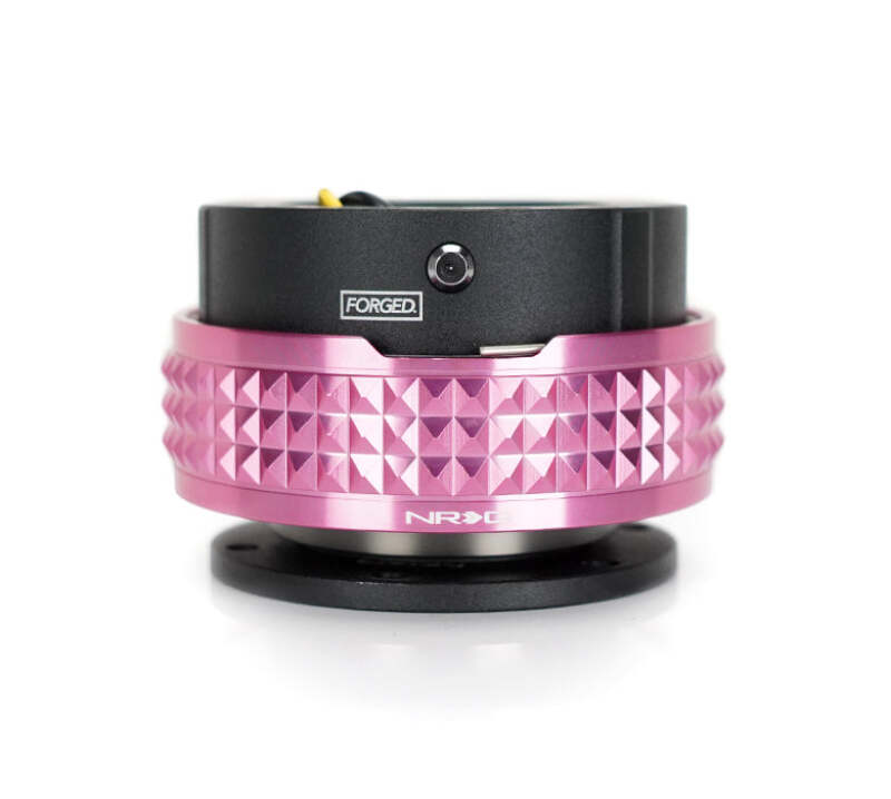 NRG Quick Release Kit - Pyramid Edition - Black Body / Pink Pyramid Ring thumbnail 4