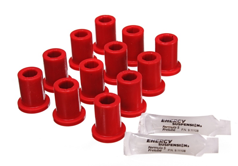 Energy Suspension Toy 4 X Spring Bushing O.E.M. Fj40 - Red thumbnail 5