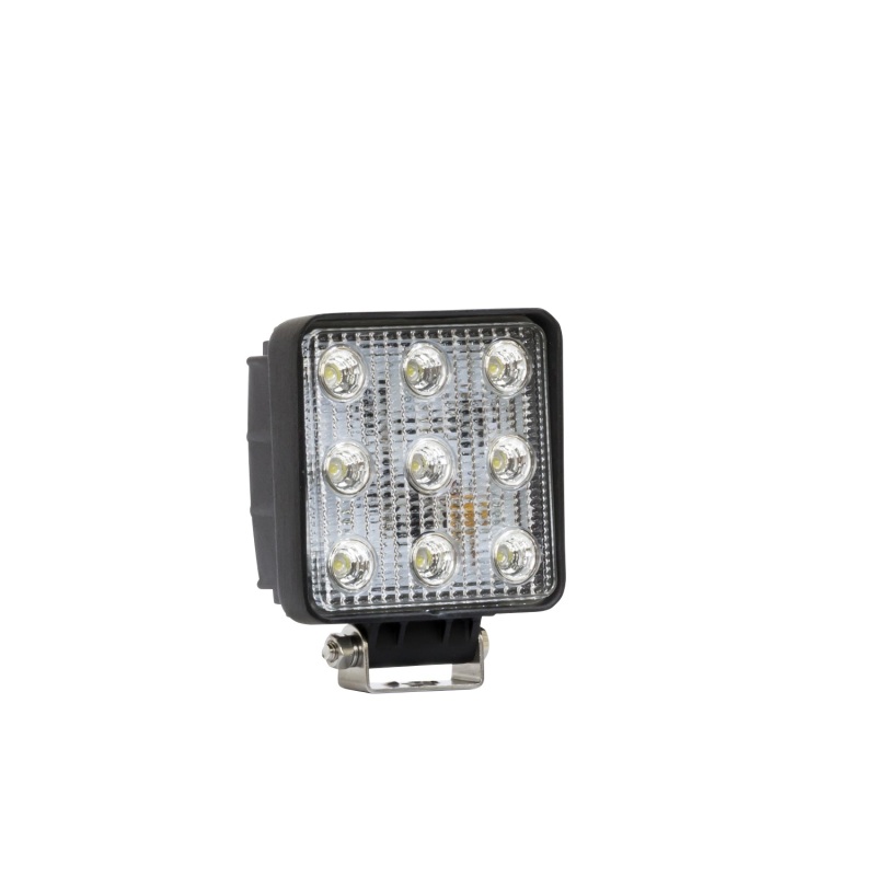 Westin LED Work Utility Light Square 4.6 inch x 5.3 inch Flood w/3W Epistar - Black thumbnail 2