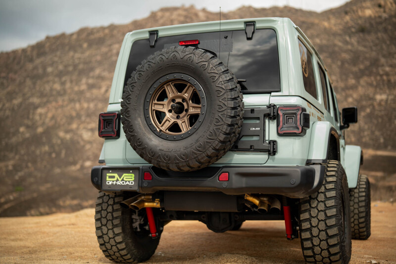 DV8 Offroad 18-25 Jeep Wrangler JL Spare Tire Carrier thumbnail 9
