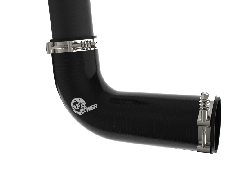 BladeRunner 3 IN Aluminum Hot and Cold Charge Pipe Kit Black