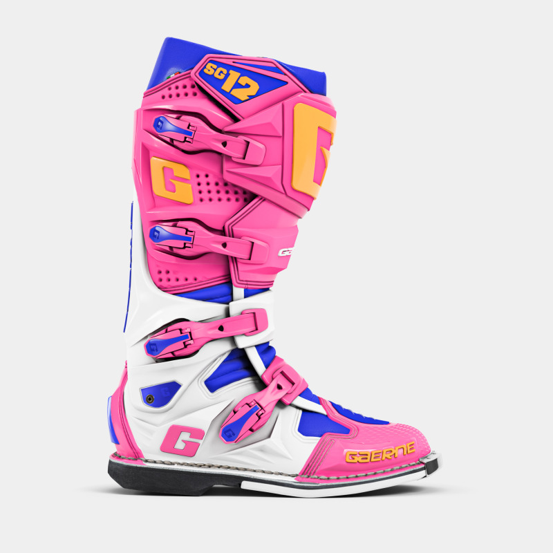 Gaerne SG12 Limited Edition Shockwave MX Multi Color Size 10.5 thumbnail 4