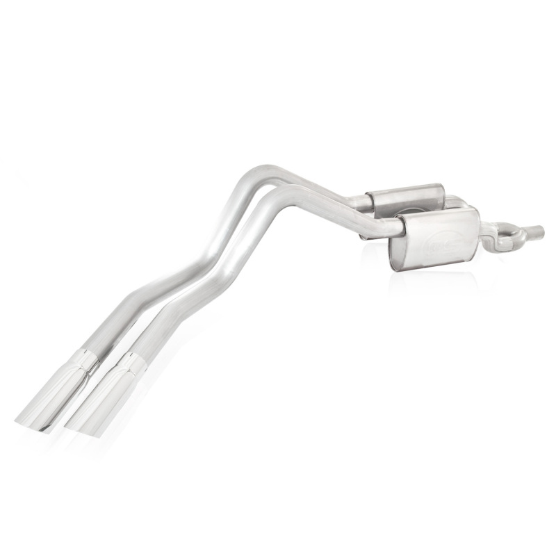 Stainless Works 2010-14 Ford Raptor 3in Exhaust Y-Pipe S-Tube Mufflers Behind Passenger Tire Exit thumbnail 4