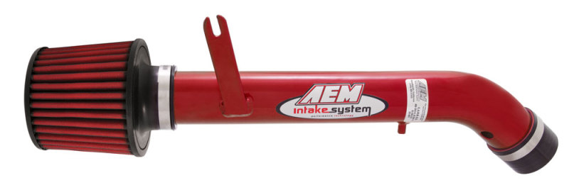 AEM 92-95 Civic DX/LX/EX/SI/ 96-00 Civic EX/ 93-95 Del Sol S/ 93-97 Del Sol Si Red Short Ram Intake thumbnail 2