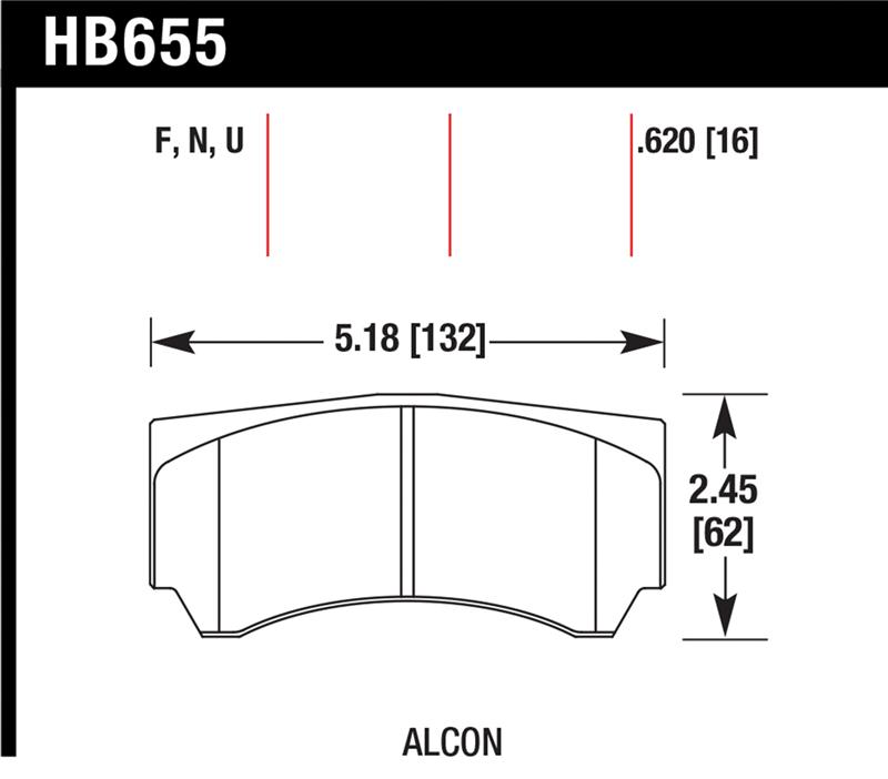 HAWK DTC-70 Brake Pad Sets