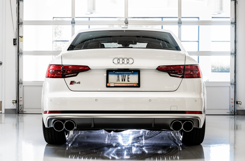 AWE Tuning Audi B9 S5 Sportback Touring Edition Exhaust - Non-Resonated (Silver 102mm Tips) thumbnail 9
