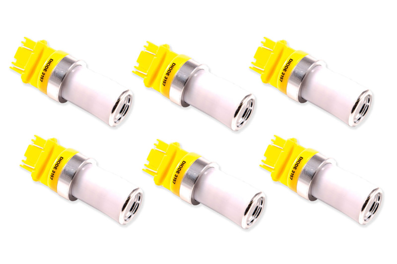 Diode Dynamics 3157 LED Bulb HP48 LED - Amber Set of 6 thumbnail 2