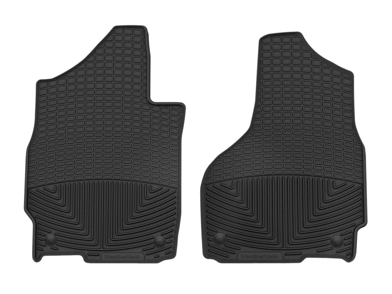 WT Rubber Mats - Front - Blk
