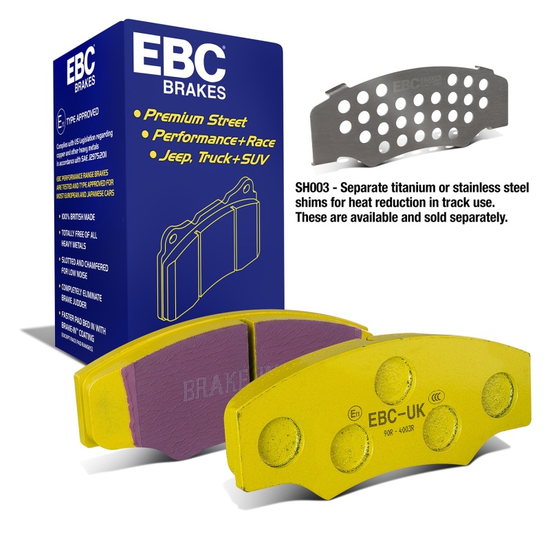 EBC Brakes Yellowstuff Performance Brake Pads