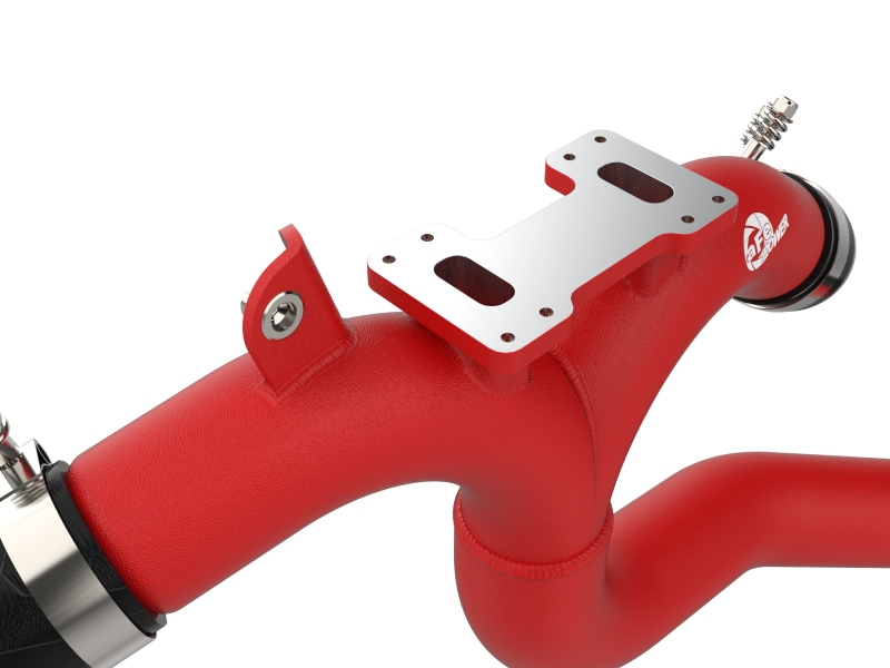 BladeRunner 3 IN Aluminum Hot Charge Pipe Red
