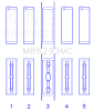 King Engine Bearings KING Main Bearings